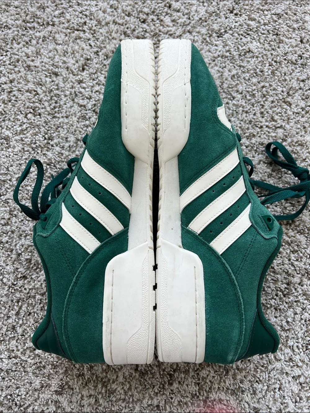 Adidas Originals Rivalry Low Classic Men Sneaker In Collegiate Green Size 14